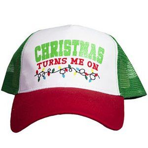 Christmas Lights Turn On Funny Hat